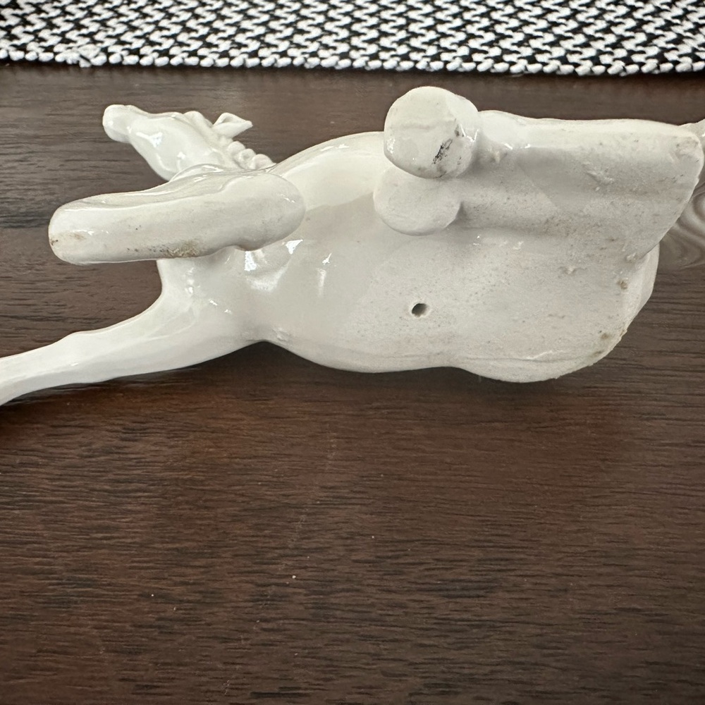 Ceramic mama Horse with pony - Picture 7 of 11